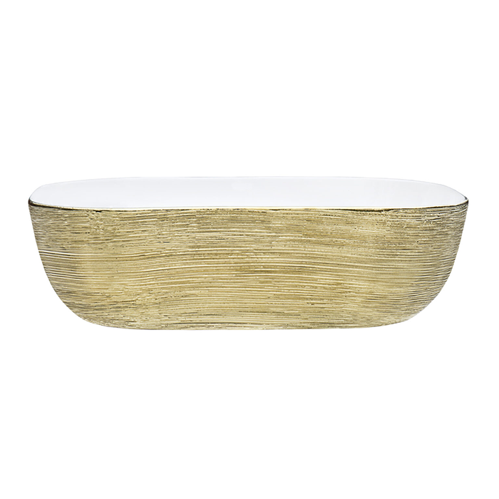 Luxe koninklijke wastafel aanrechtblad toilet keramische kunst wastafel gouden badkamer wastafel vergulde wastafel