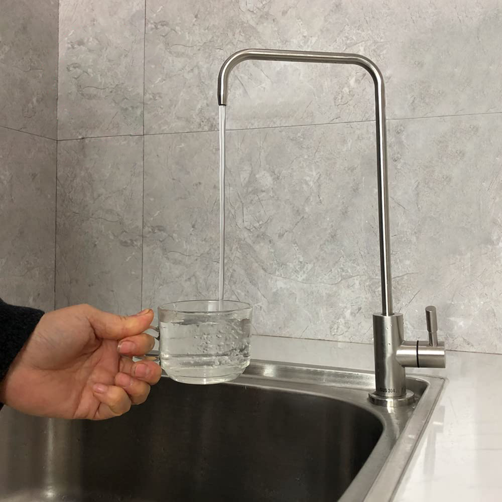 Omgekeerde osmose kraan Loodvrije keukenwaterfilterkraan voor RO-drinkwaterfiltratiesystemen SUS304 roestvrijstalen drinkwaterkraan