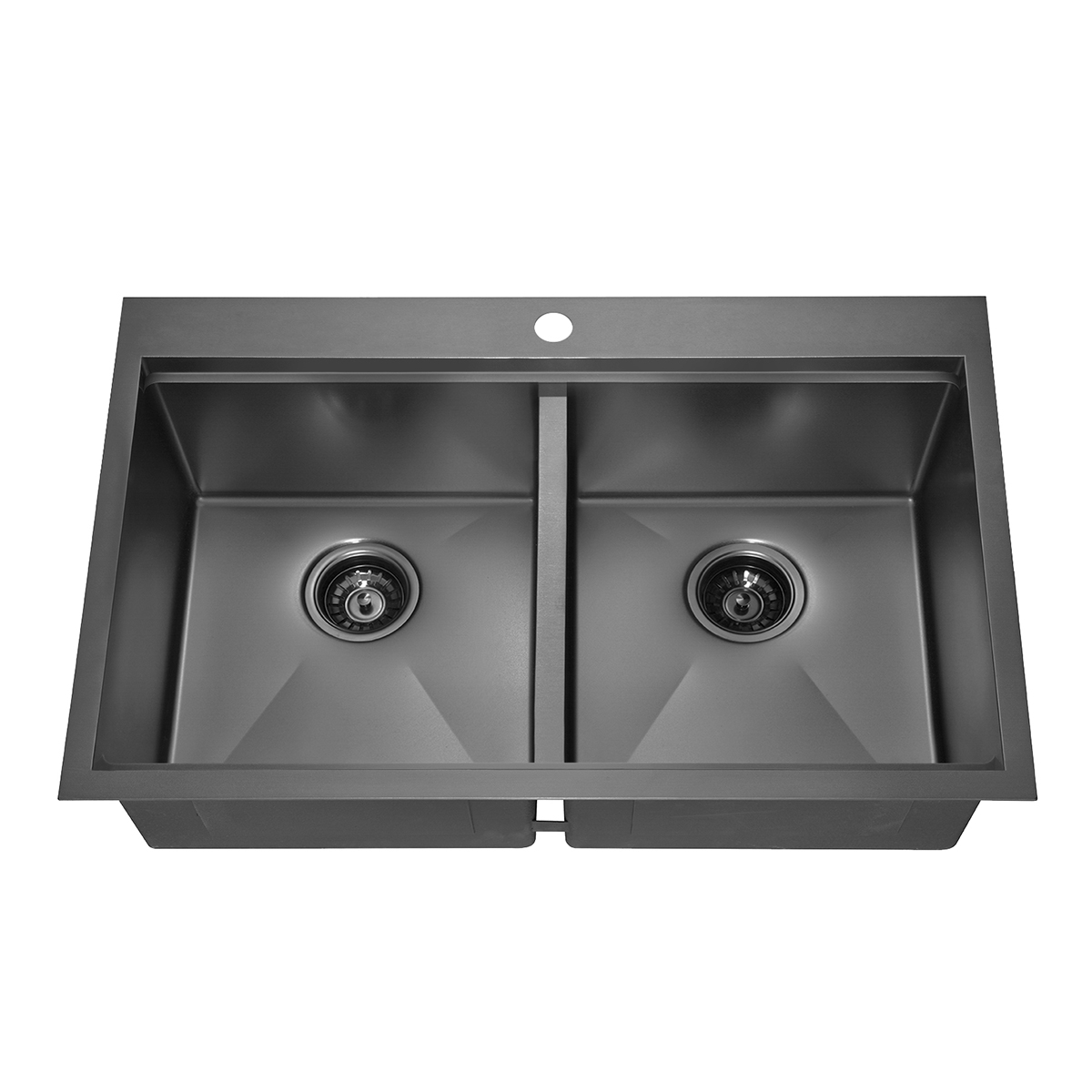 304 RVS PVD Nano Gunmetal Black Kitchen Sink