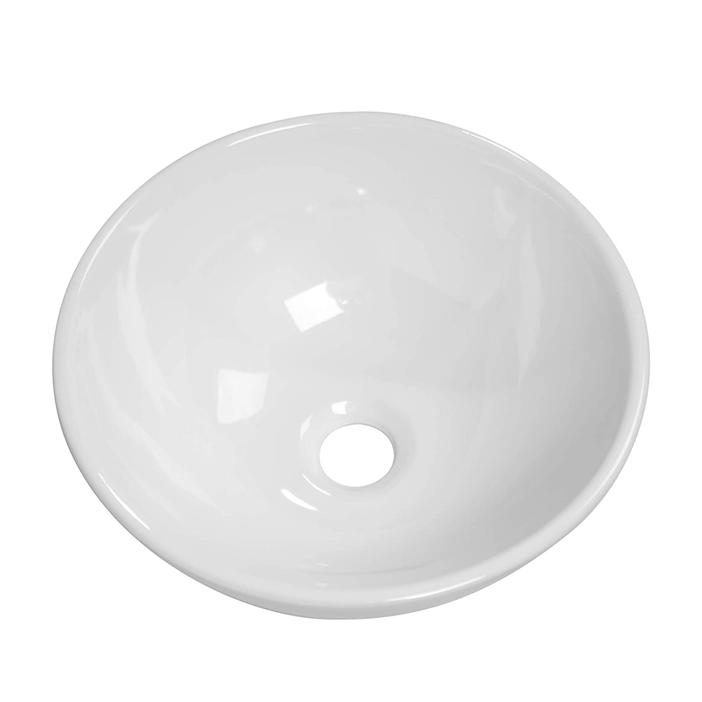 Hoge kwaliteit mini ronde handwas boven toonbank handwas wastafel keramische kunst wastafel